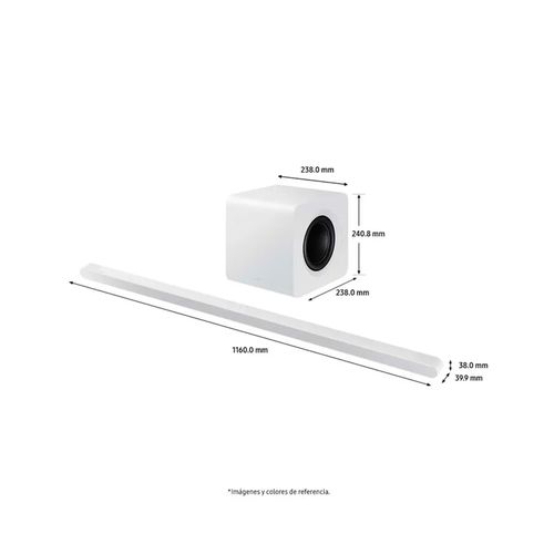 Barra de Sonido Samsung Ultradelgada HW-S801D/ZL