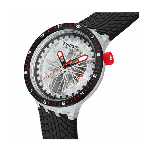 Reloj Swatch The Pilgrim - Tread On It de Silicona