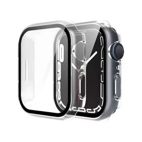 Funda con Templado 360° Univex para Apple Watch 45mm Transparente