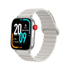 Smartwatch Colmi C8MAX Silver Silicona Magnético