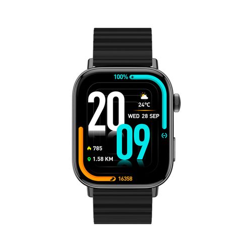 Smartwatch Colmi C8MAX Black Silicona Magnético