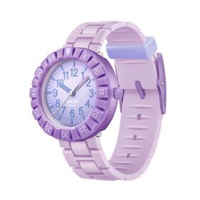 Reloj Flik Flak Lavendology de Silicona