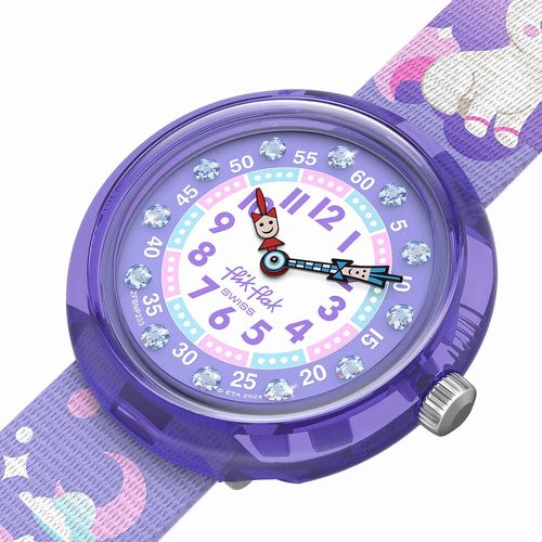 Reloj Flik Flak Cosmicat de Silicona