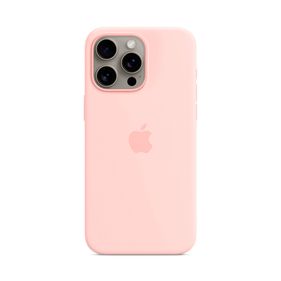 Funda de silicona iPhone 15 Pro Max con MagSafe - Light Pink