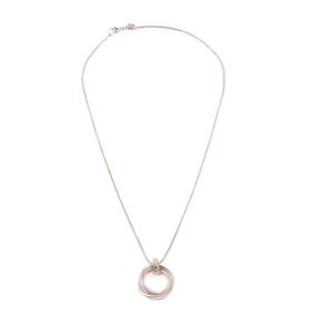 Pulsera de Plata 925 Twist Circle Dorada y Plateada