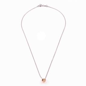 Collar de Plata 925 Twist Mix con Baño Rose
