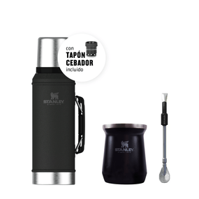 Combo Stanley Termo 950Ml + Mate 236Ml + Bombilla Spoon