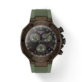 Reloj Tissot T-Race Quartz-Dial de Silicona Verde