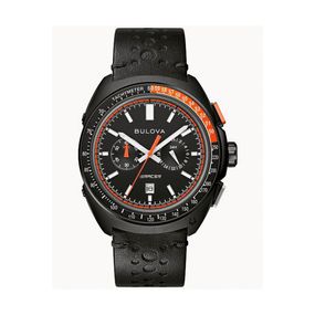 Reloj Bulova Racer de Cuero 98B428