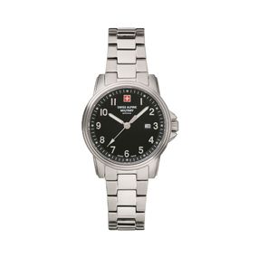 Reloj Swiss Alpine Military By Grovana Leader Ladies de Acero 7711.1137SAM