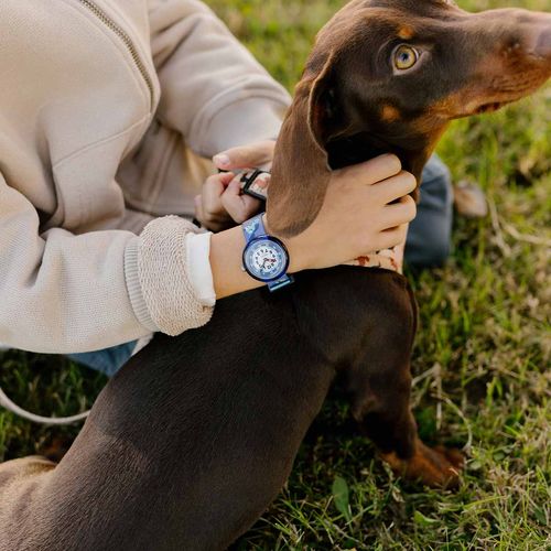 Reloj Flik Flak Cutie Puppy de Plástico Ecológico