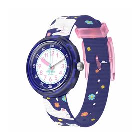 Reloj Flik Flak Fancy Cat de Plástico Ecológico