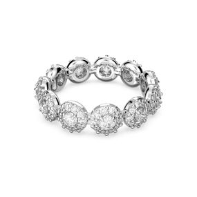 Anillo Swarovski Constella, Pavé, Blanco, Baño de Rodio