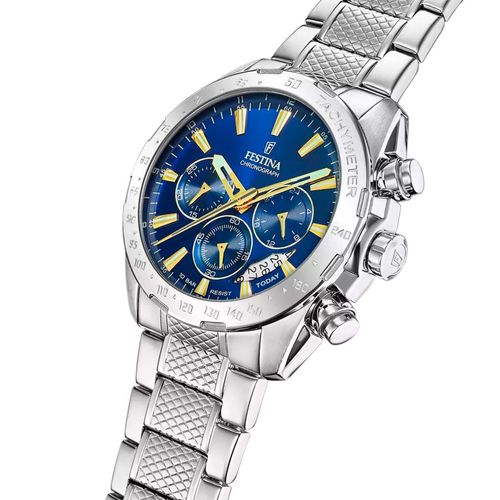 Reloj Festina Timeless Cronógrafo de Acero F20668.2