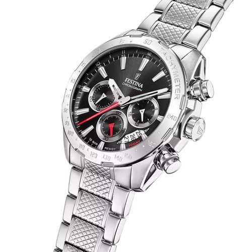 Reloj Festina Timeless Cronógrafo de Acero F20668.4