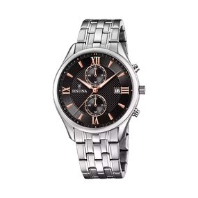 Reloj Festina Timeless Cronógrafo de Acero F6854.7
