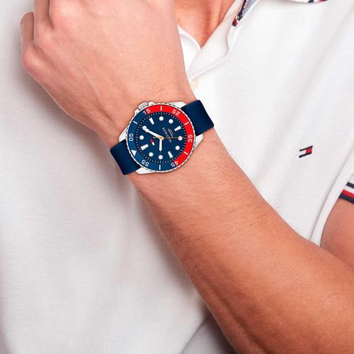 Reloj Tommy Hilfiger para Hombre Silicona Azul 1792200