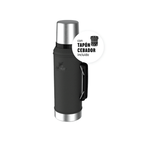 Termo Stanley Clasico Con Manija Y Tapon Cebador | 950 ml.