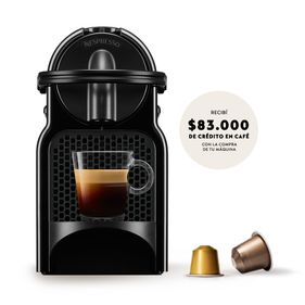 Cafetera Nespresso Inissia Negro