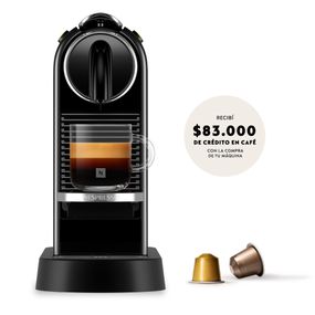 Cafetera Nespresso Citiz Negra
