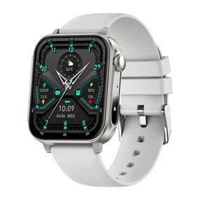 Smartwatch Colmi P80 modelo de silicona gris