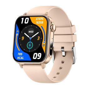 Smartwatch Colmi P80 modelo de silicona rose