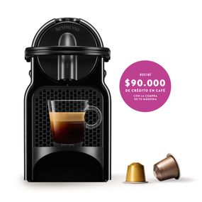 Cafetera Nespresso Inissia Negro