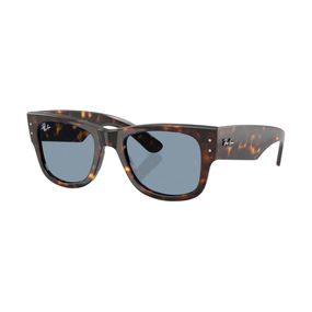 Lentes Ray-Ban MEGA WAYFARER Havana azul