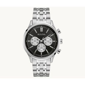 Reloj Bulova para Hombre de Acero 96A295