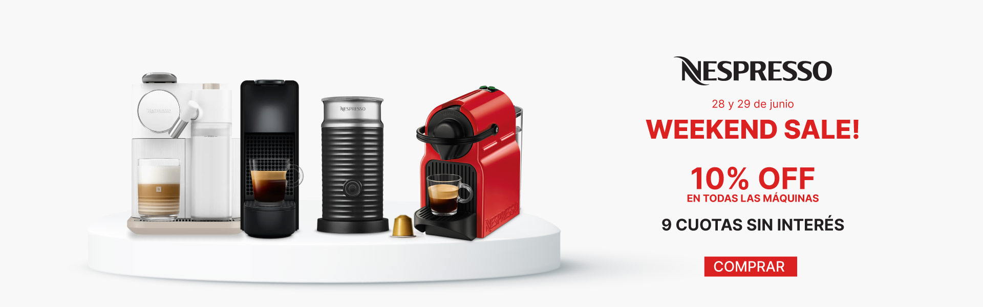 10% Off en TODO Nespresso