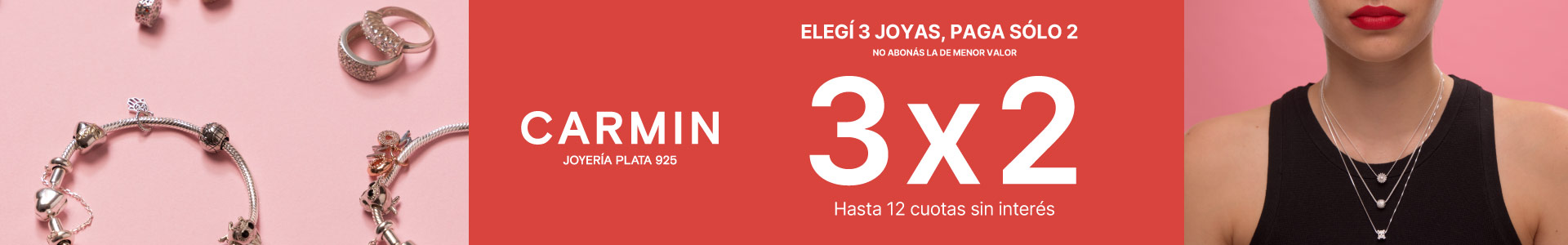 3x2 en Carmín | Style Store