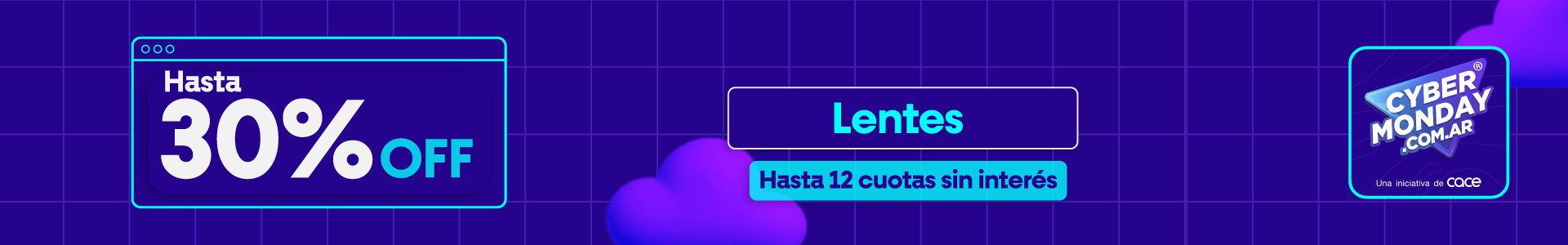 Cyber Monday 2025 en Lentes | Style Store
