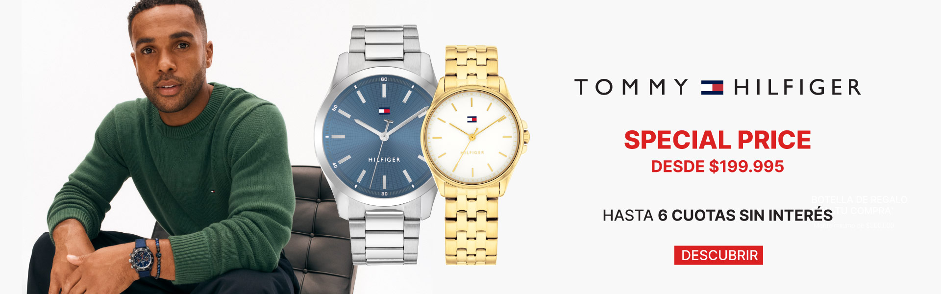 Encontrá el reloj Tommy Hilfiger para regalar