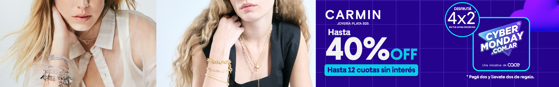Joyería Carmín para Cyber Monday