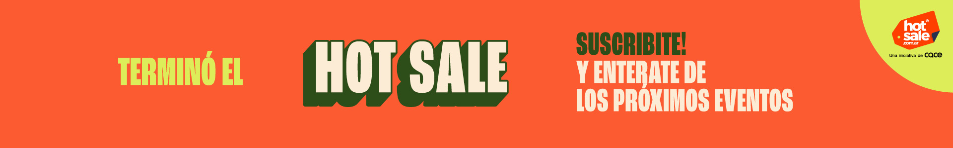 Ya pasó el Hot Sale en Style Store. Enterate de los próximos eventos!