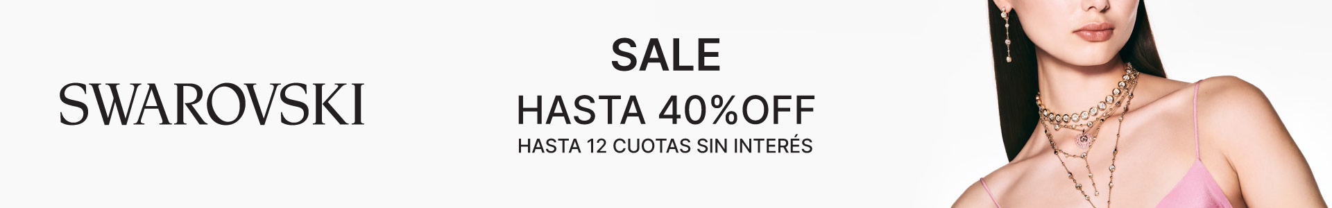 Sale en Swarovski hasta 40% Off | Style Store