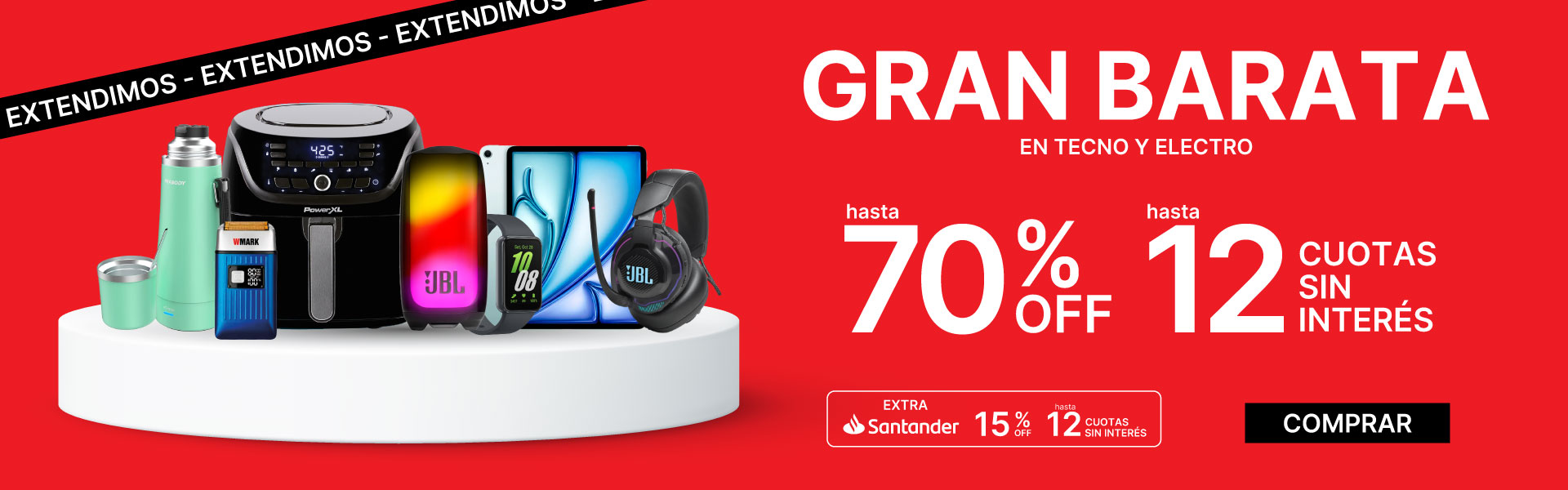 Los mejores descuentos están en Style Stoe Tecno Days