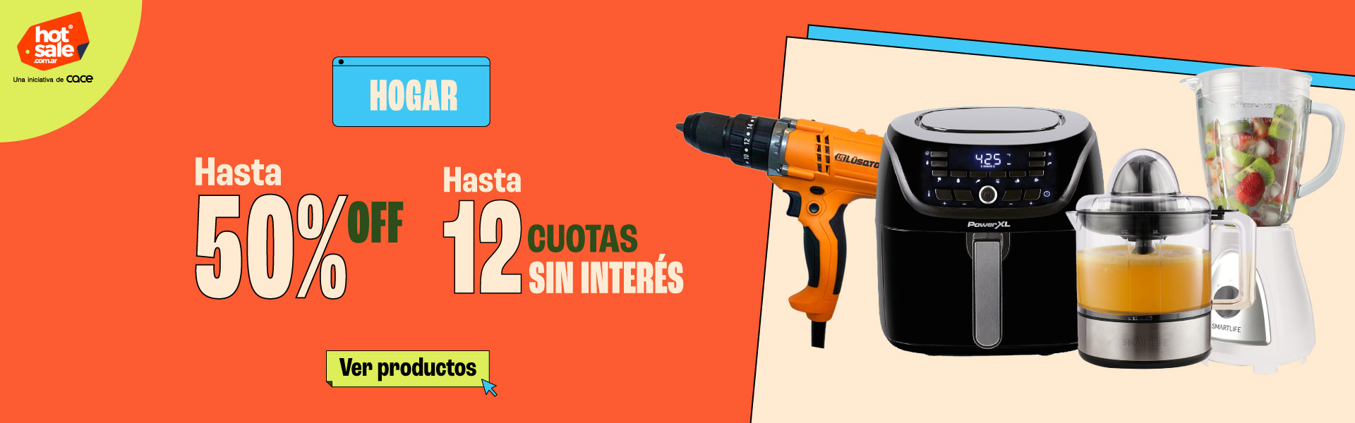 Productos para el hogar en Hot Sale 2025