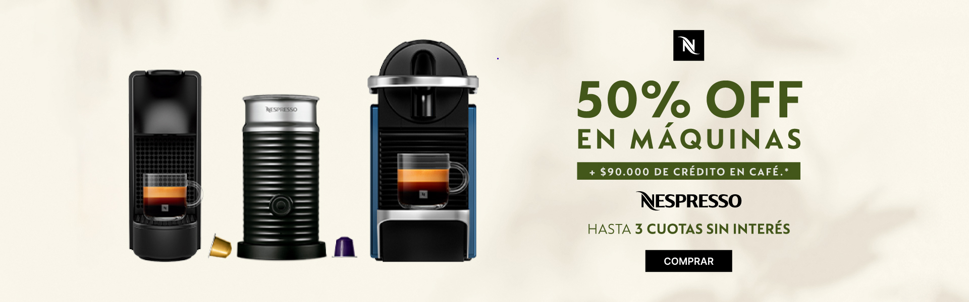 En Style Store encontrá maquinas Nespresso